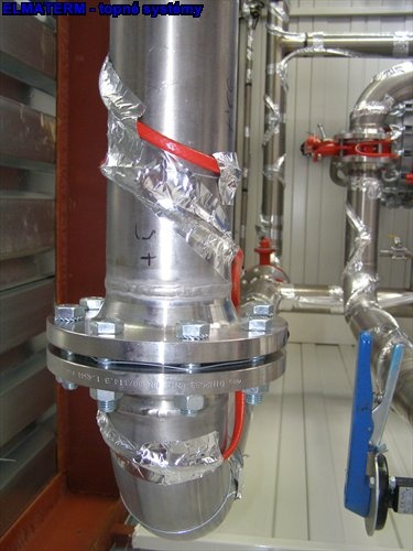 Samoregulační topný kabel - ohřev potrubí na požadovanou teplotu
